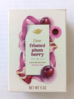 Dove Limited Edition Frosted Plum Berry Beauty Bar 5oz